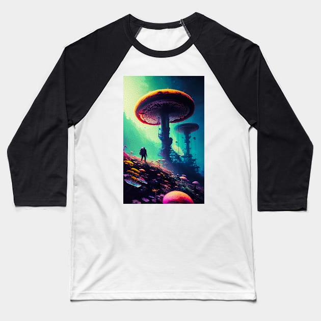 Abstract Another World Baseball T-Shirt by Voodoo Production